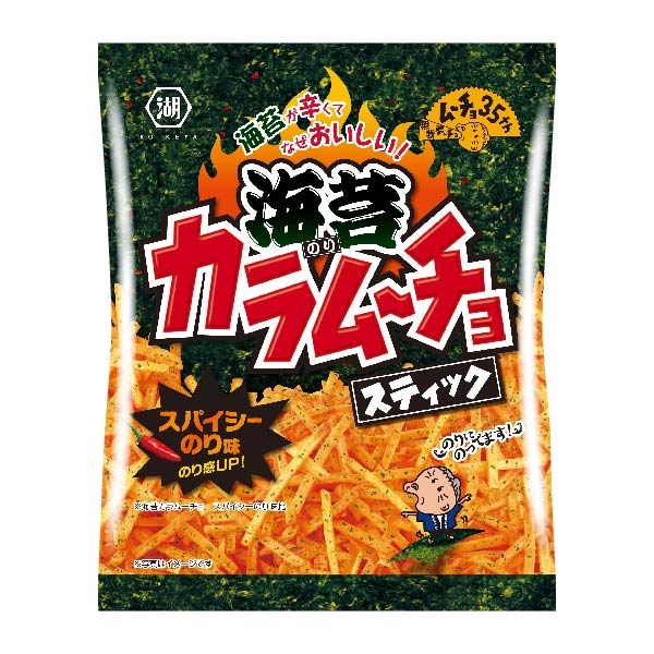 スティック海苔カラムーチョ スパイシーのり味 100g 12袋 カラムーチョ おやつを買うなら湖池屋オンラインショップ