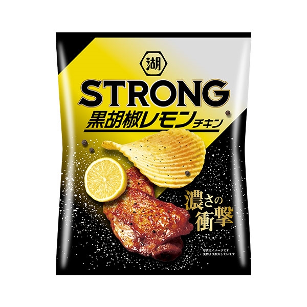  KOIKEYA STRONG ポテトチップス 黒胡椒レモンチキン