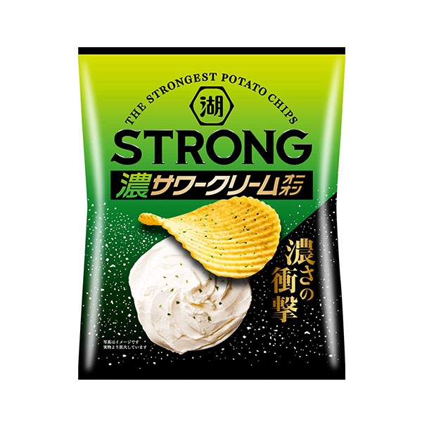 【アウトレット】KOIKEYA STRONG ポテトチップス 濃サワークリームオニオン
