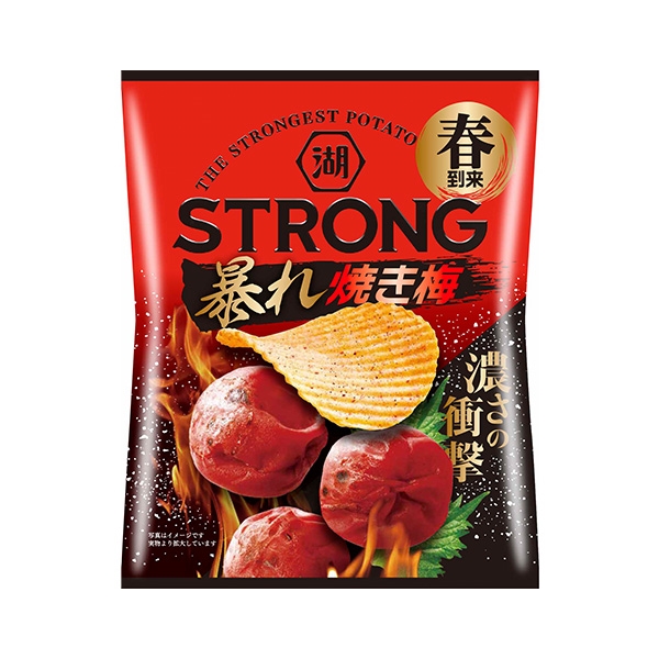 KOIKEYA STRONG ポテトチップス 暴れ焼き梅