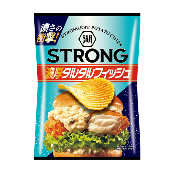 KOIKEYA STRONG ポテトチップス 濃厚タルタルフィッシュ(80g×12袋